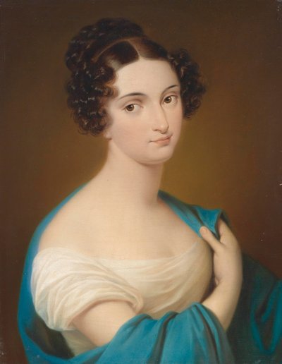 Portrait de Maria Despina Nitto (1795 - 1866) - Karl von Saar